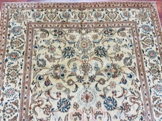 Vintage Persian Kashan Rug-4801 - 4