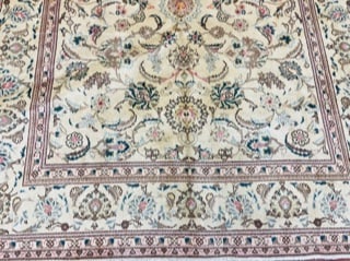 Vintage Persian Kashan Rug-4801 - 6