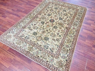 Vintage Persian Kashan Rug-4801 - 7