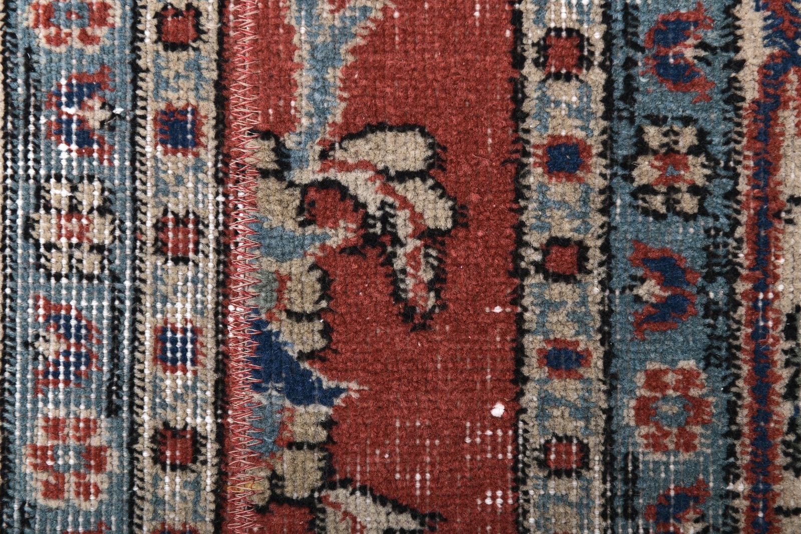 2'3'' x 8'5'' Handmade Vintage Wool Rug - 243958 - 6