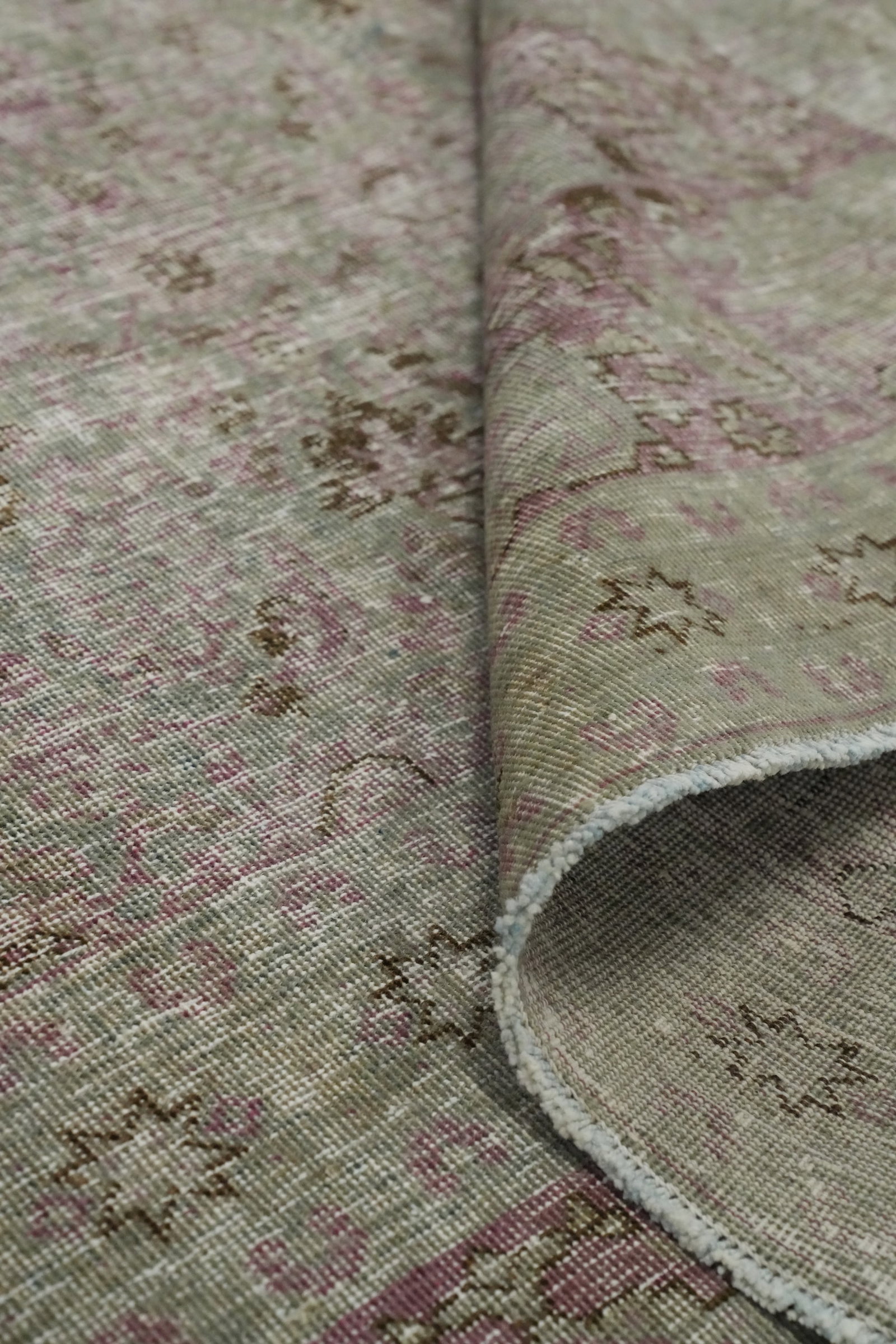 Antique Vegetable Dye Mahal Persian Area Rug 9x12 - 14