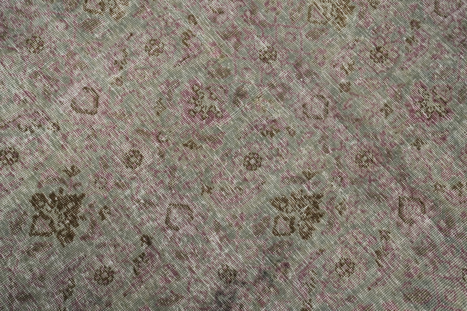 Antique Vegetable Dye Mahal Persian Area Rug 9x12 - 7
