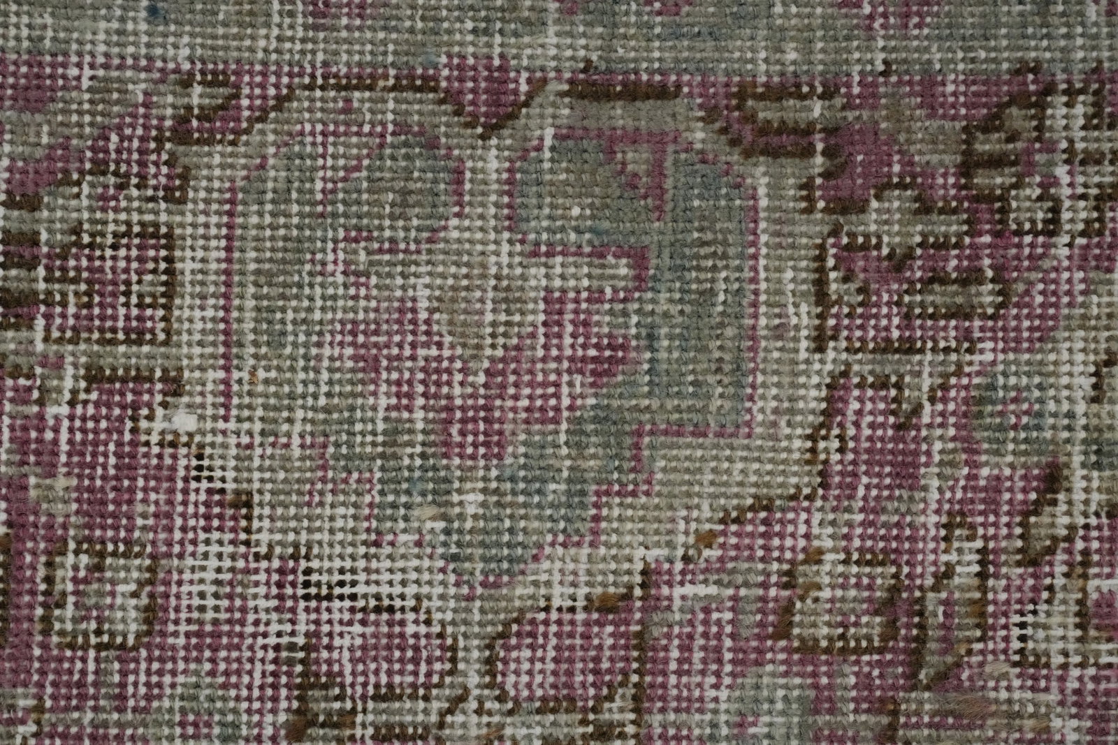 Antique Vegetable Dye Mahal Persian Area Rug 9x12 - 8