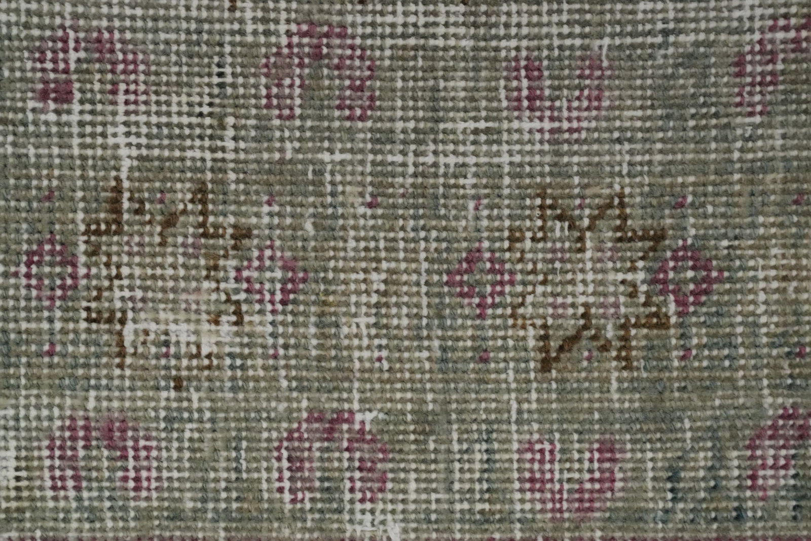 Antique Vegetable Dye Mahal Persian Area Rug 9x12 - 9