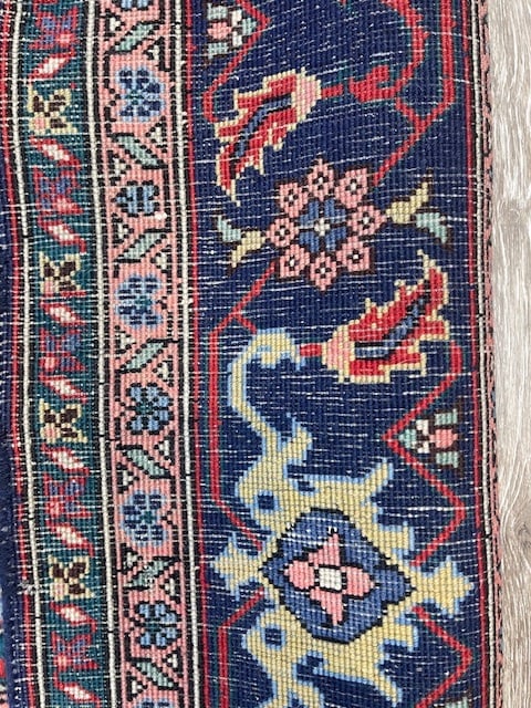 Vintage Persian Tabriz Rug-3663 - 9
