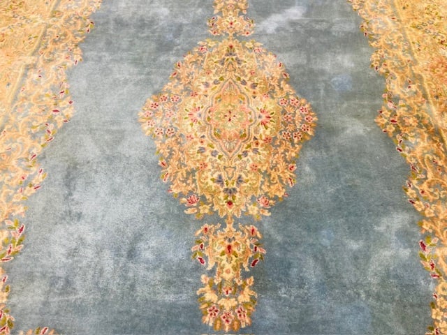 Antique Persian Kirman rug-5196 - 3