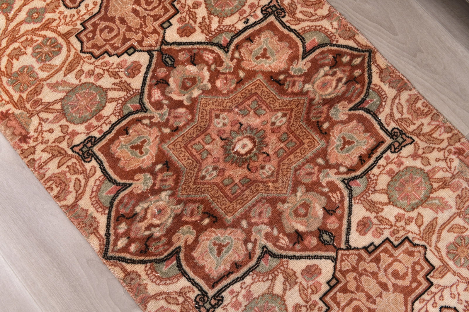 2'3'' x 6'11'' Turkish Vintage Runner Rug - 242347 - 4