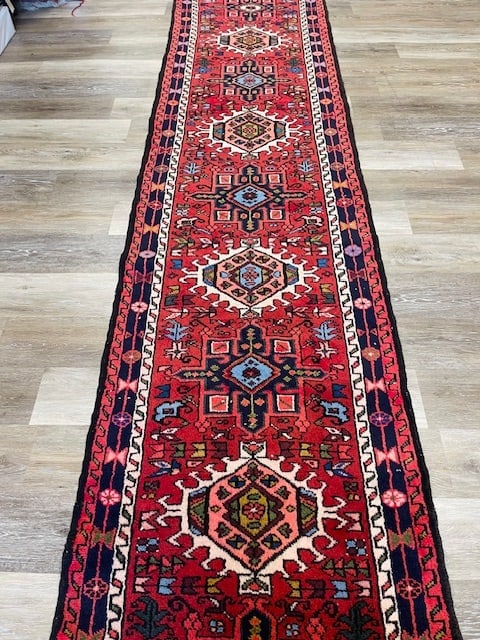 Vintage persian Karajeh Runner-5084 - 3