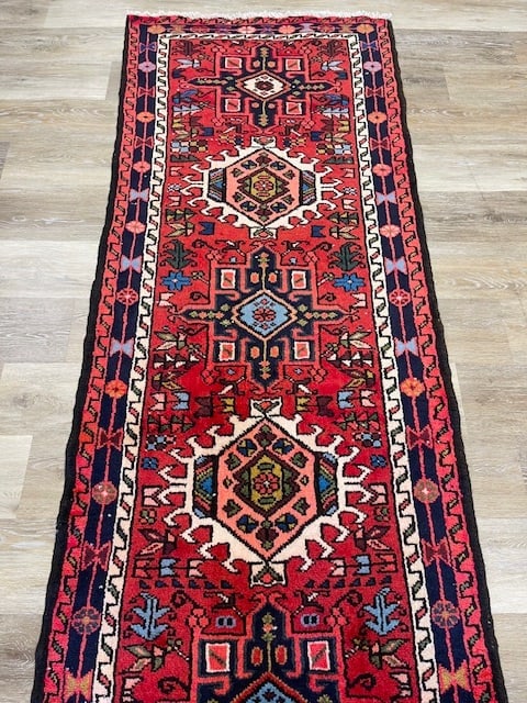 Vintage persian Karajeh Runner-5084 - 4