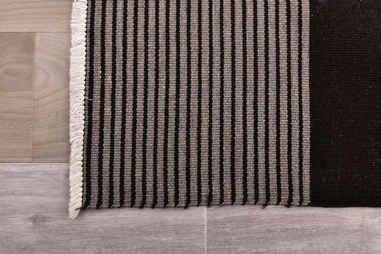 9'11'' x 12'3'' Handmade Vintage Wool Rug - 2218 - 8