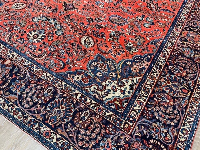 Fine antique Persian Malayer Rug-5170 - 3
