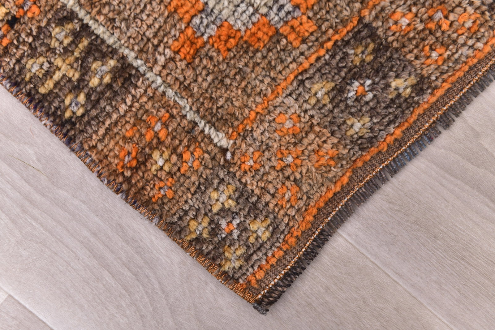 2'5'' x 8'10'' Turkish Vintage Runner Rug - 240708 - 7