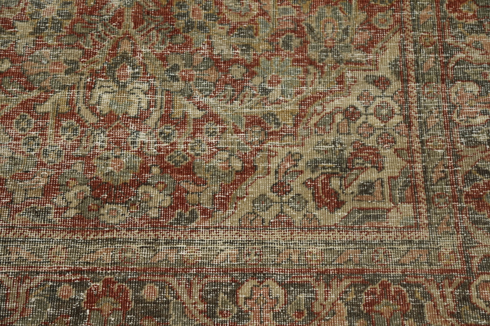 Antique Floral Bakhtiari Persian Rug 4x6 - 6