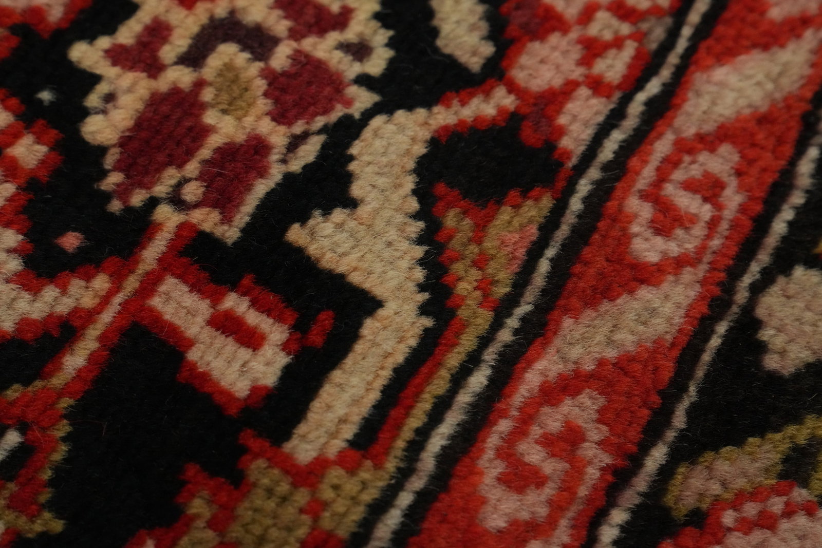 Antique Karabagh Vegetable Dye Runner Rug 4x19 - 10