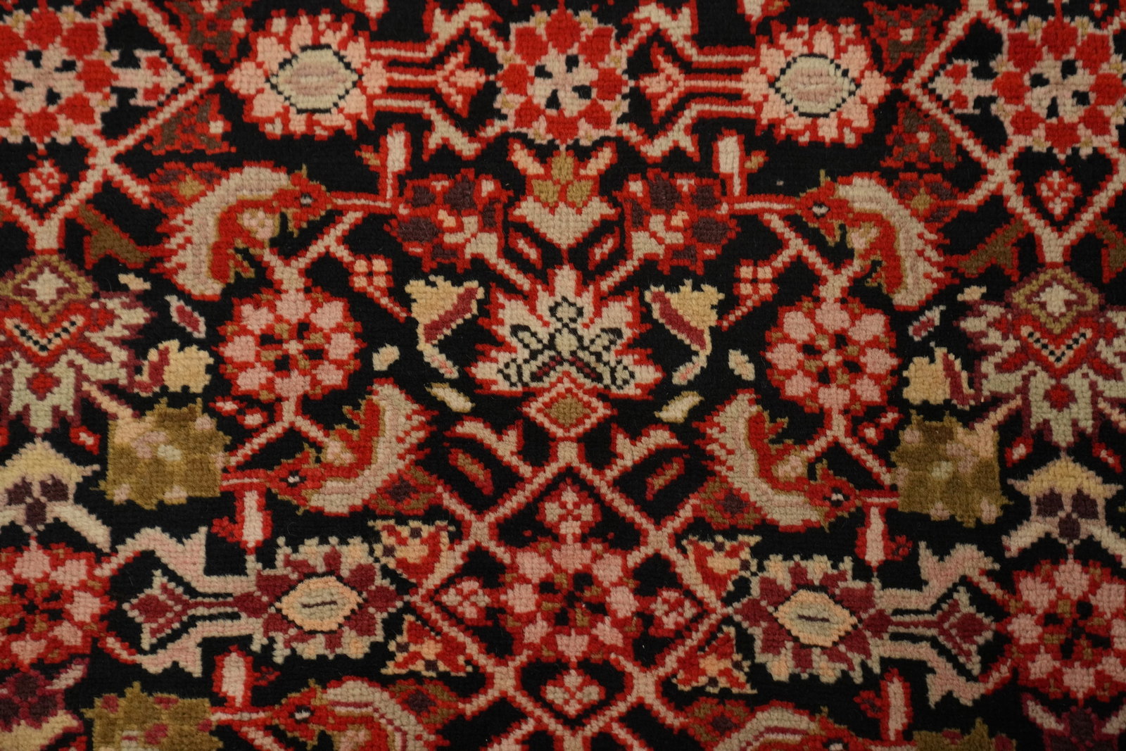 Antique Karabagh Vegetable Dye Runner Rug 4x19 - 5