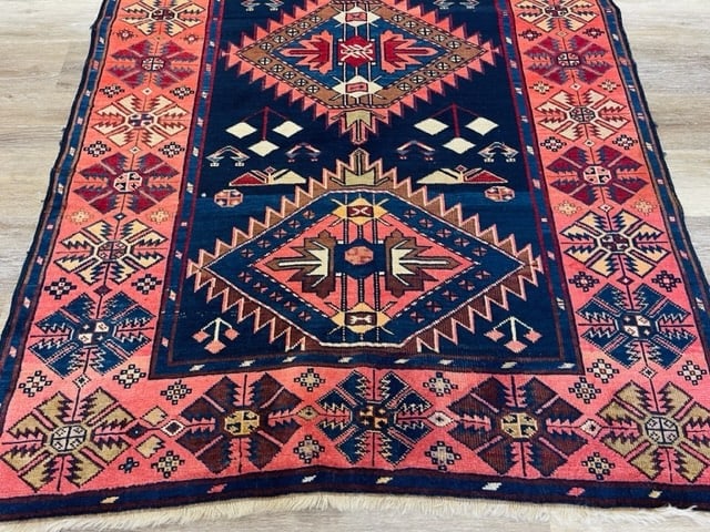 Antique Kuba Caucasian Rug-2088 - 3