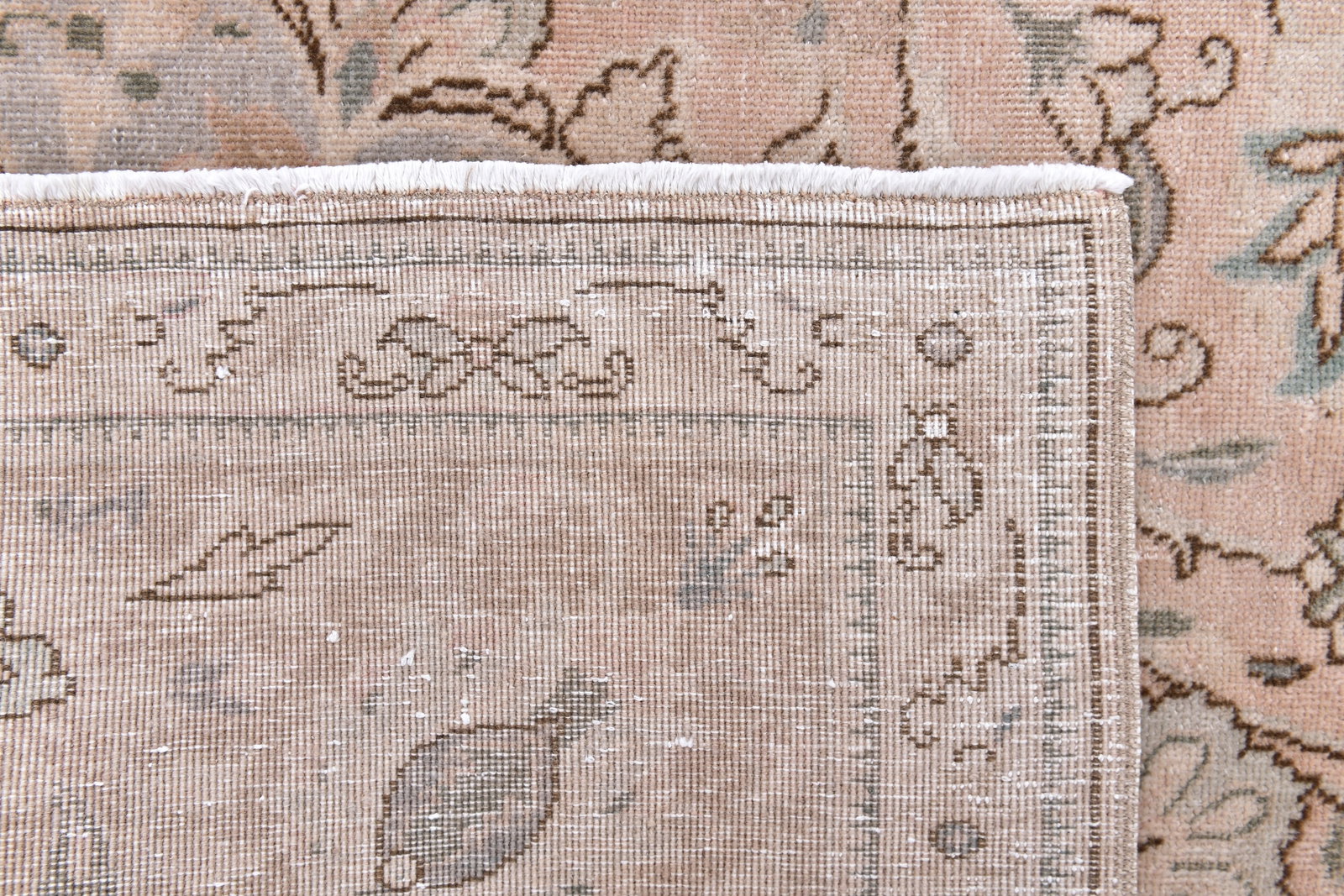 9'9'' x 12'10'' Unique Handmade Vintage Rug - 242397 - 11