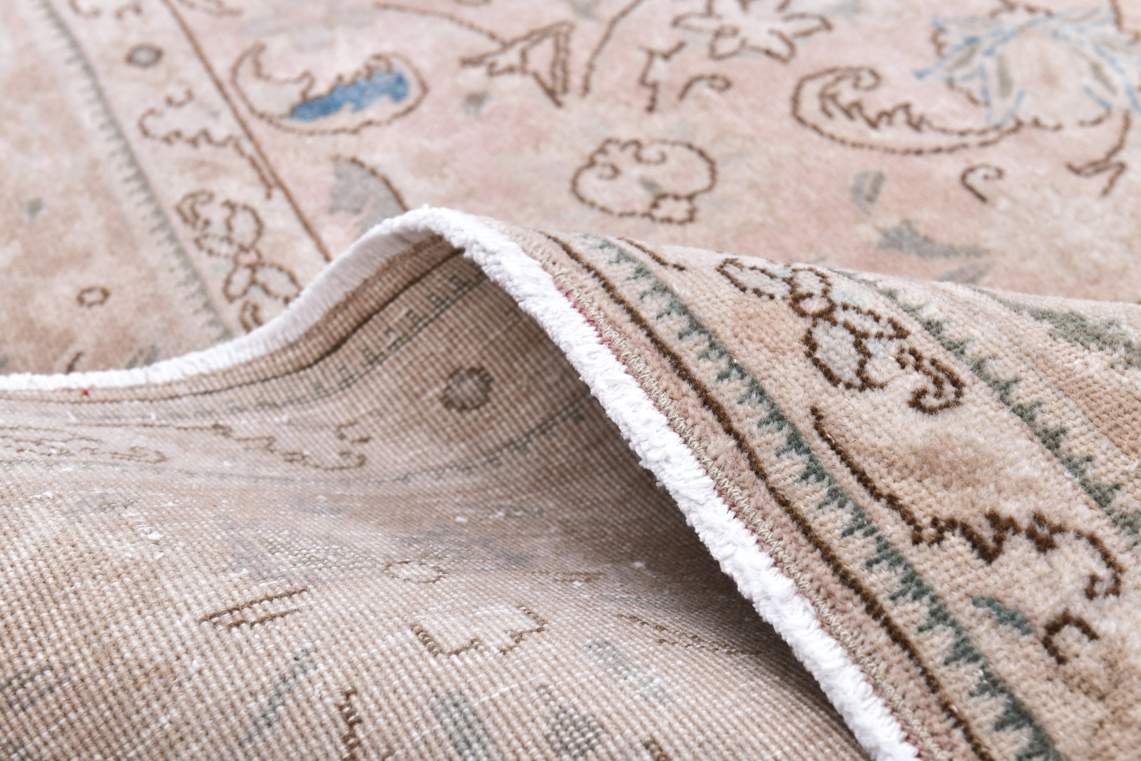 9'9'' x 12'10'' Unique Handmade Vintage Rug - 242397 - 13