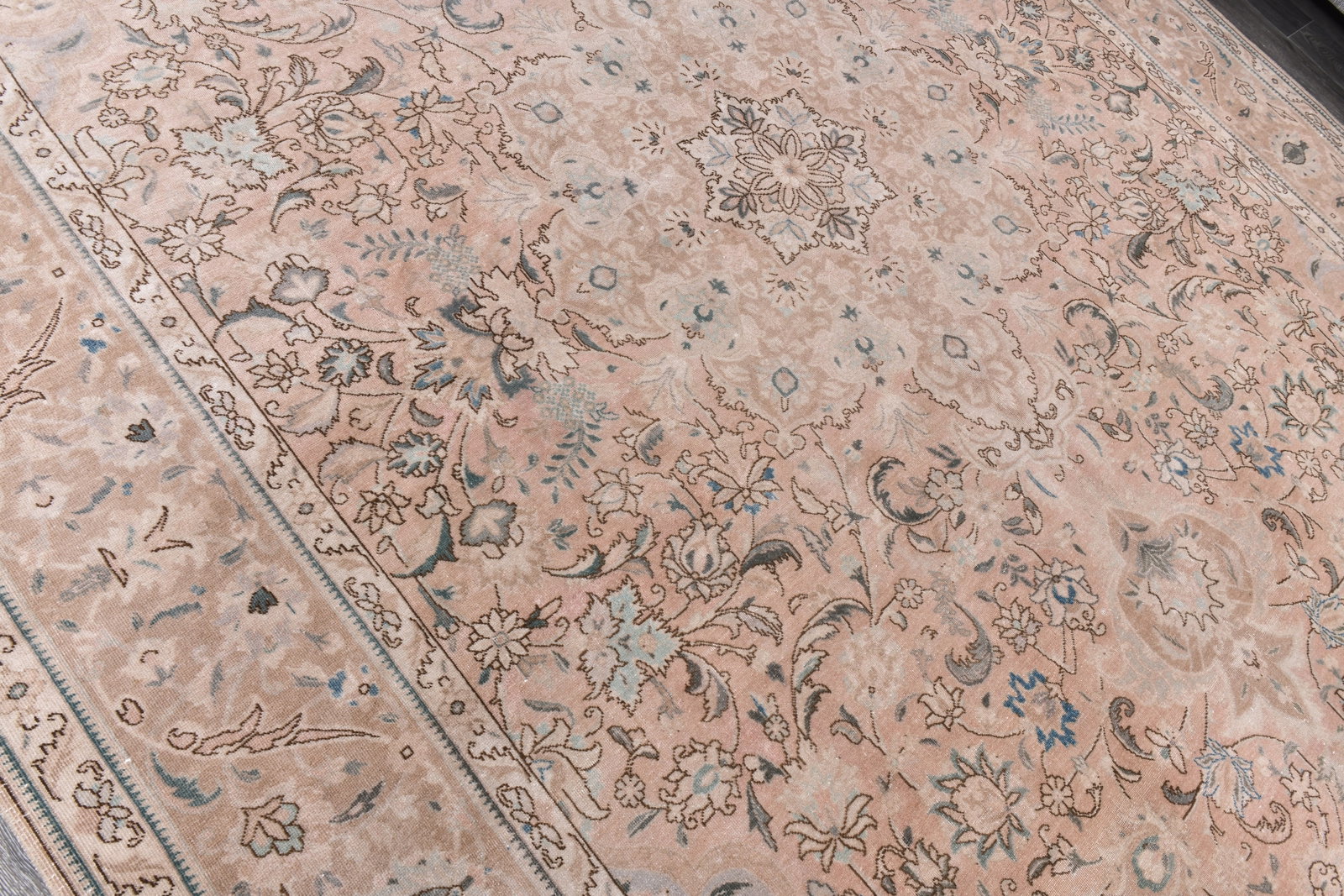 9'9'' x 12'10'' Unique Handmade Vintage Rug - 242397 - 4