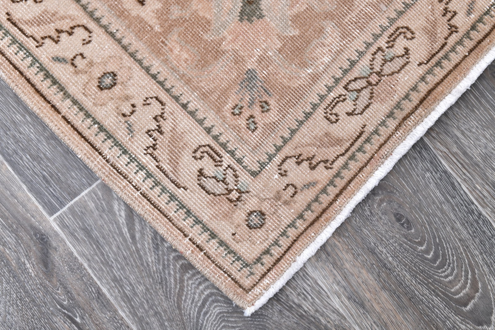 9'9'' x 12'10'' Unique Handmade Vintage Rug - 242397 - 7
