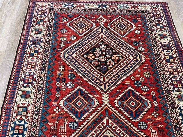 Antique Shirvan Caucasian Rug-4989 - 5
