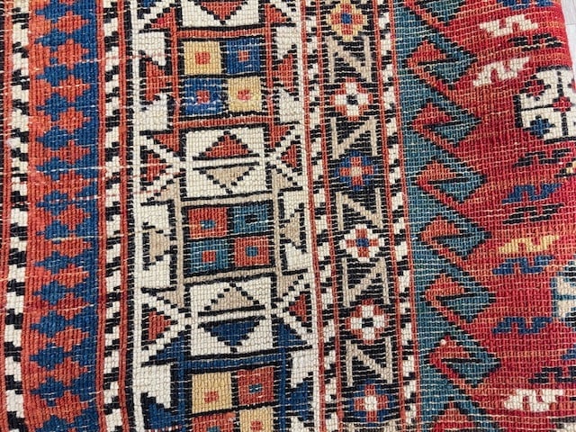 Antique Shirvan Caucasian Rug-4989 - 8