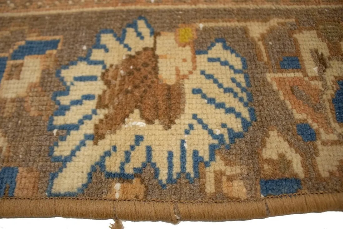 Antique Rust and Brown Floral 6X10 Lilian Persian Rug - 10