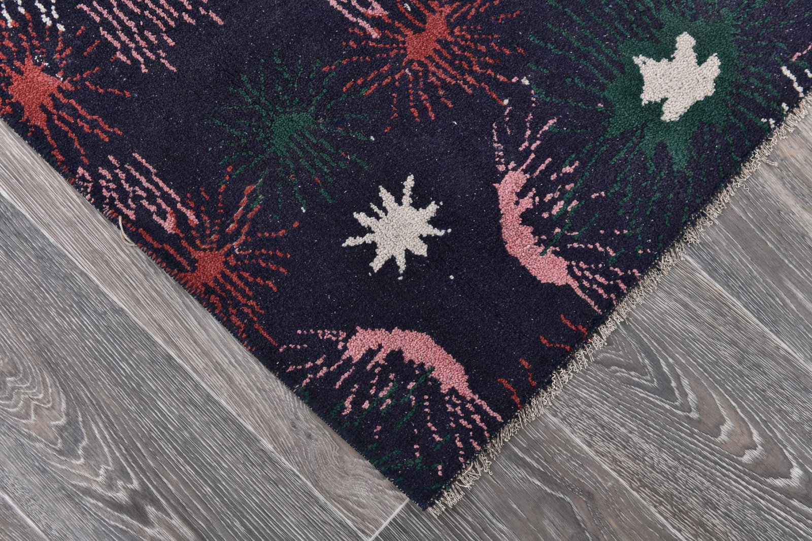 2'7'' x 7'0'' Handmade Vintage Wool Rug - 244060 - 7
