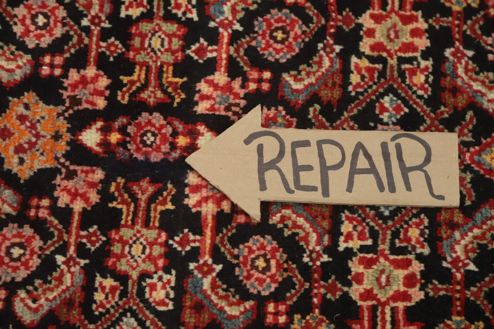 Antique Karabagh Vegetable Dye Runner Rug 4x16 - 13