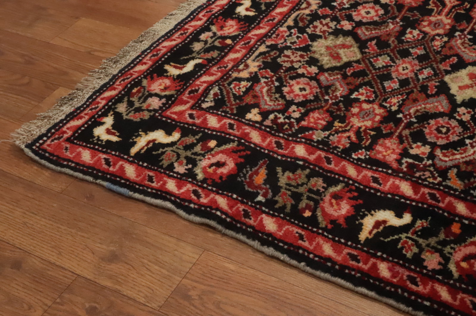 Antique Karabagh Vegetable Dye Runner Rug 4x16 - 15