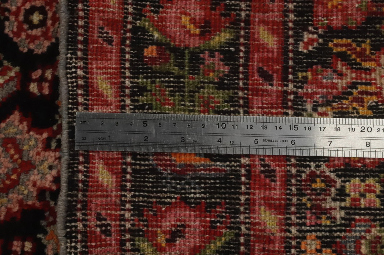 Antique Karabagh Vegetable Dye Runner Rug 4x16 - 18
