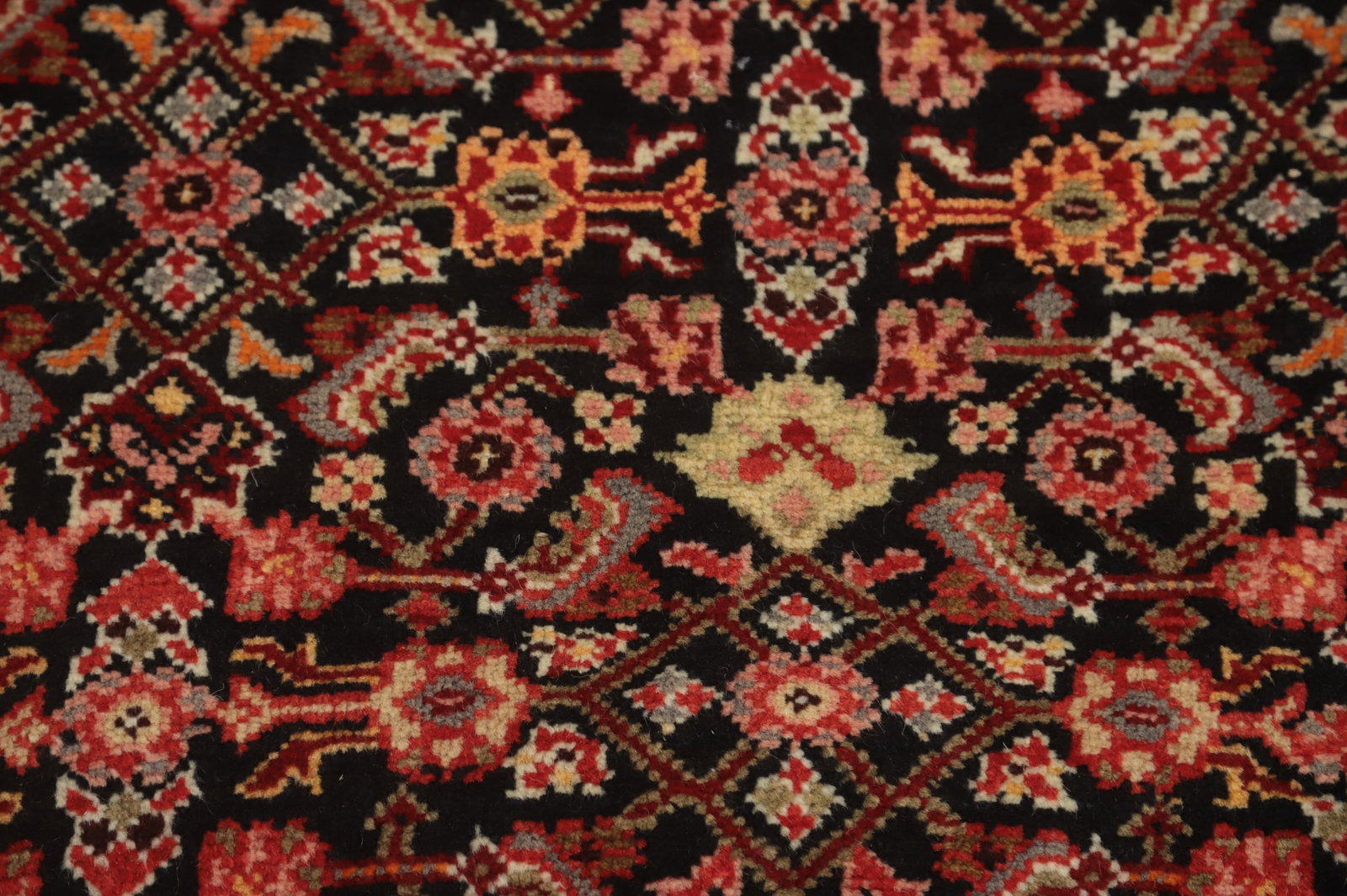 Antique Karabagh Vegetable Dye Runner Rug 4x16 - 8