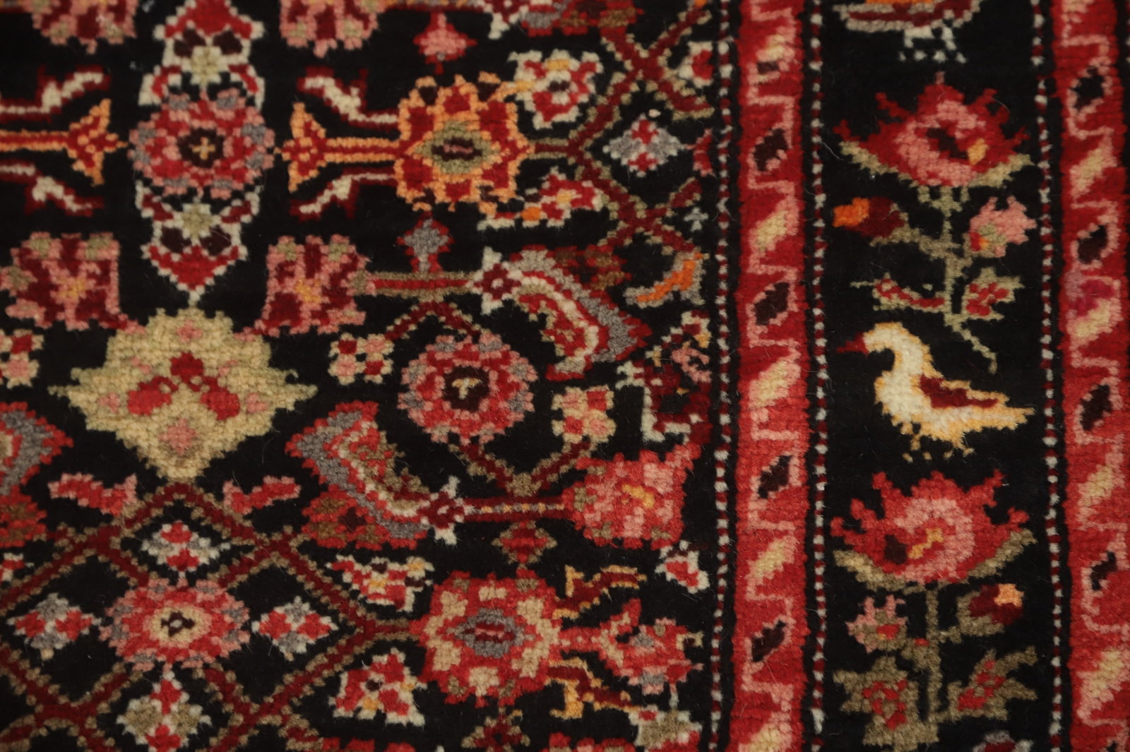 Antique Karabagh Vegetable Dye Runner Rug 4x16 - 9