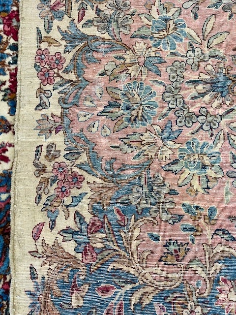 Antique Persian Kerman Rug-1531 - 8
