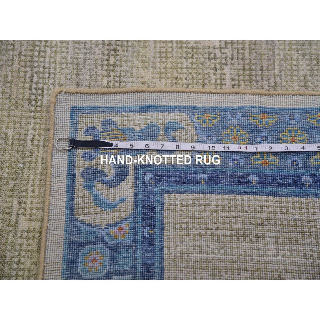 Ash Gray, Antique ChineseInspired, Open Field with Flower Bouquet - 11