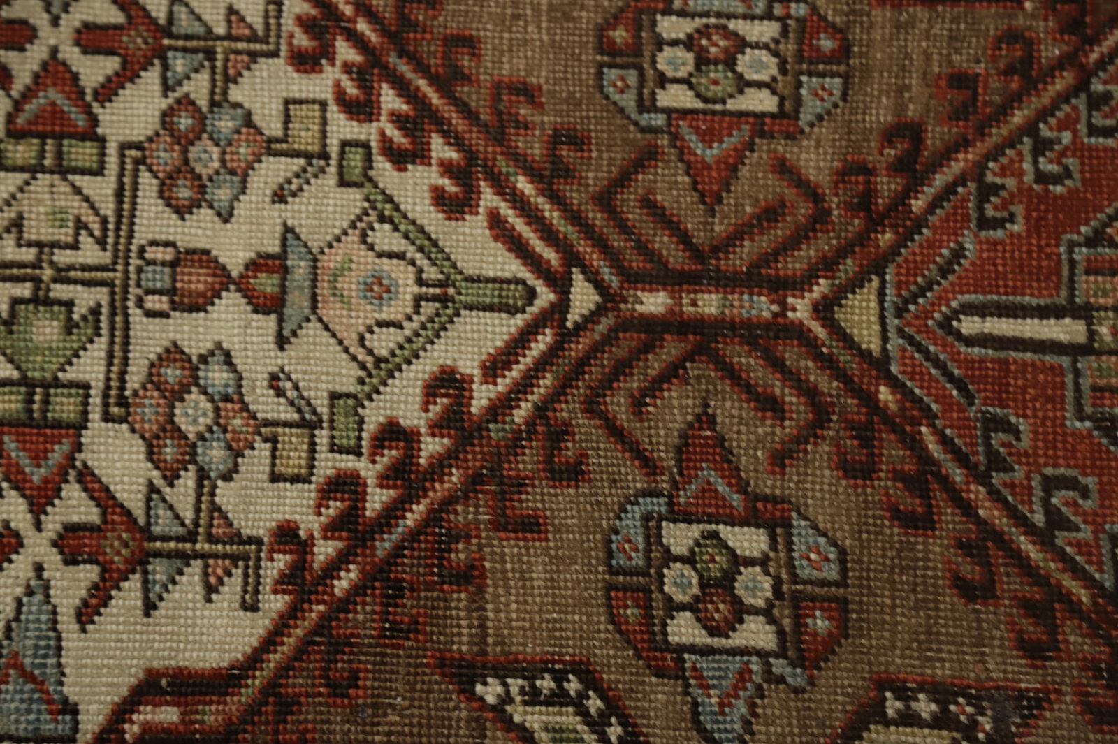 Antique Vegetable Dye Sarab Persian Runner Rug 2x14 - 10