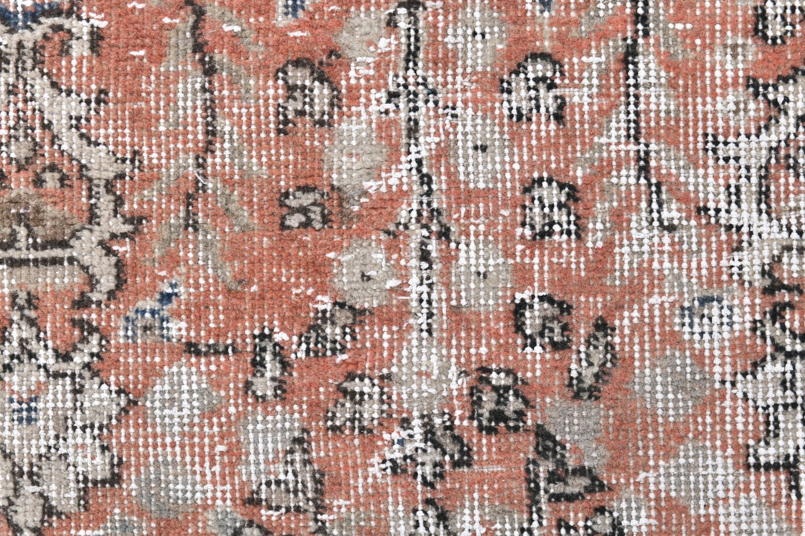 2'7'' x 9'3'' Handmade Vintage Wool Rug - 242348 - 6