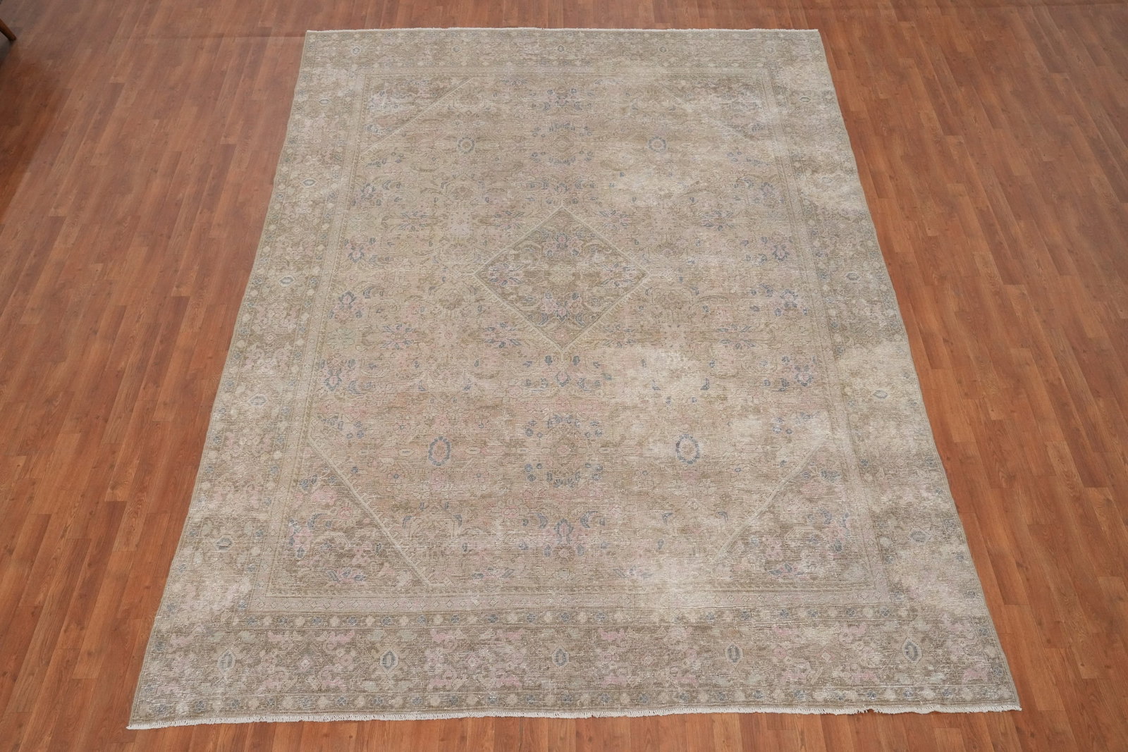 Antique Wool Joshaghan Persian Area Rug 9x12 - 4