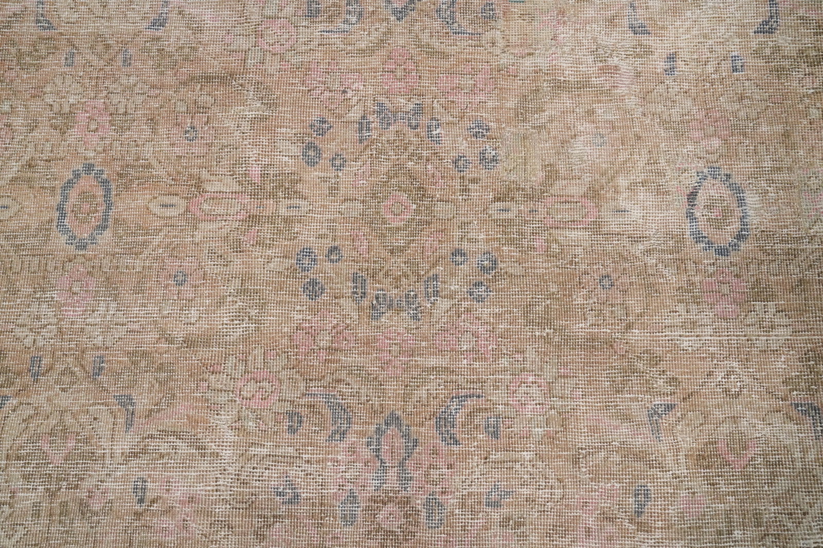 Antique Wool Joshaghan Persian Area Rug 9x12 - 6
