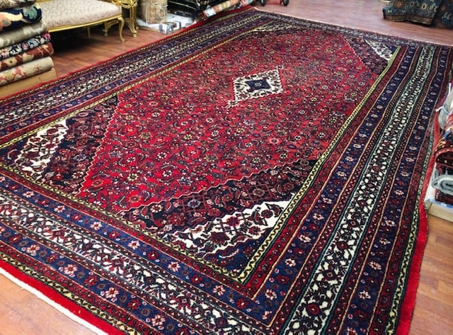 Antique Large size Persian Bibikabad Rug- - 4