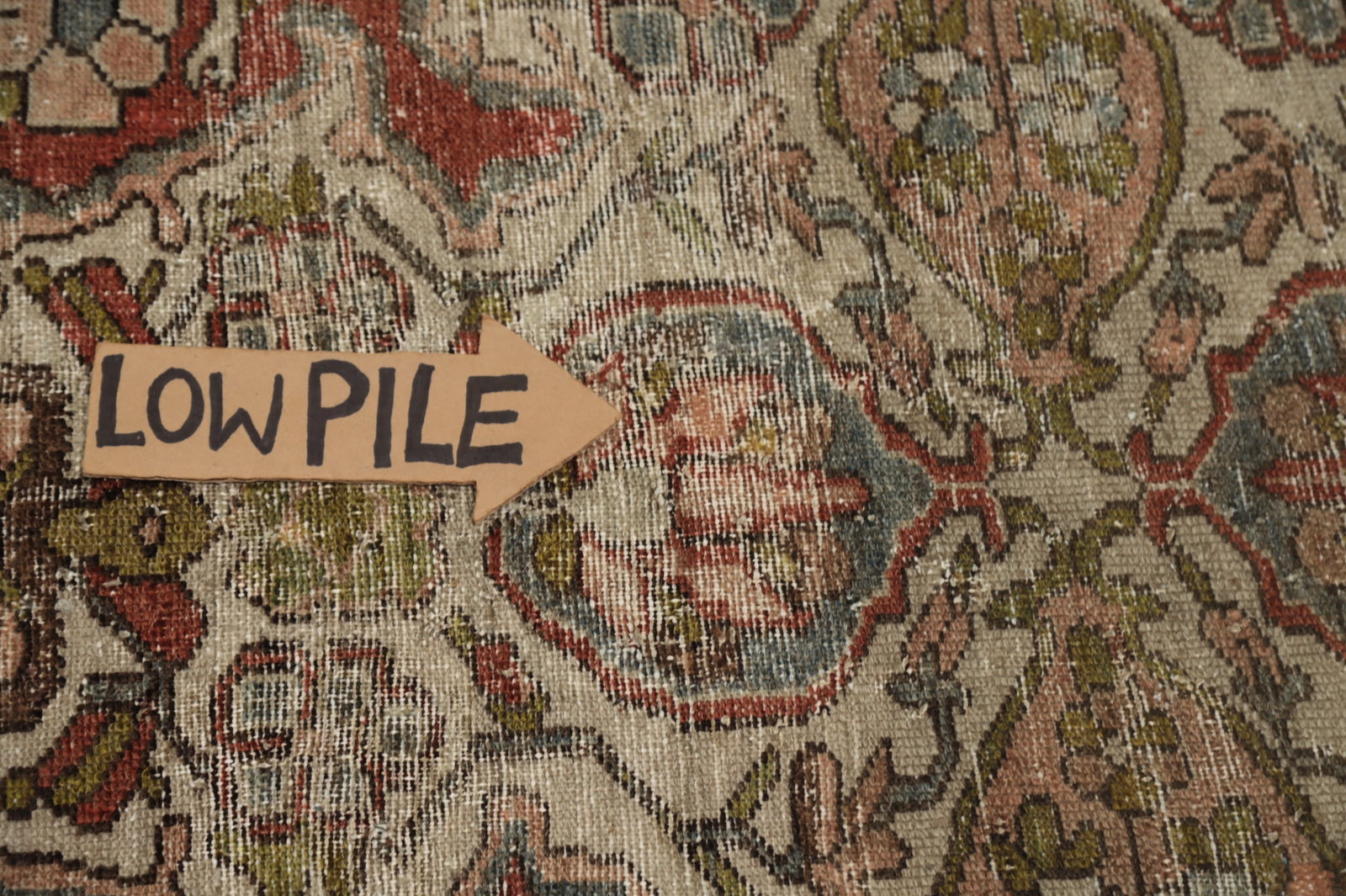 Vegetable Dye Antique Bakhtiari Persian Rug 4x7 - 11