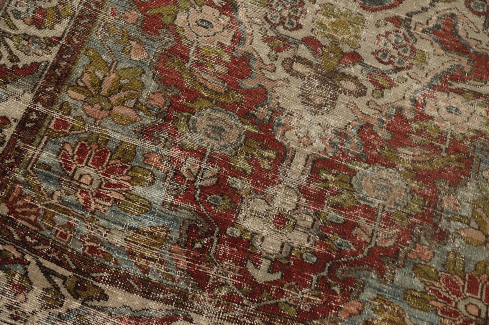 Vegetable Dye Antique Bakhtiari Persian Rug 4x7 - 6