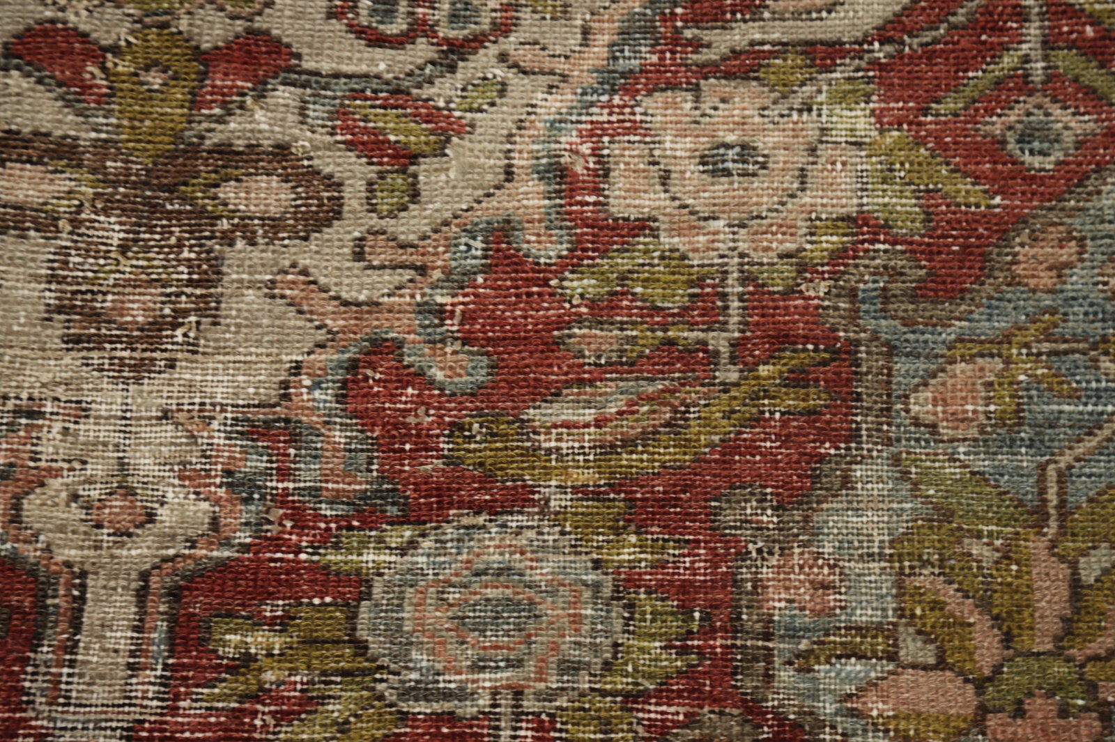 Vegetable Dye Antique Bakhtiari Persian Rug 4x7 - 8