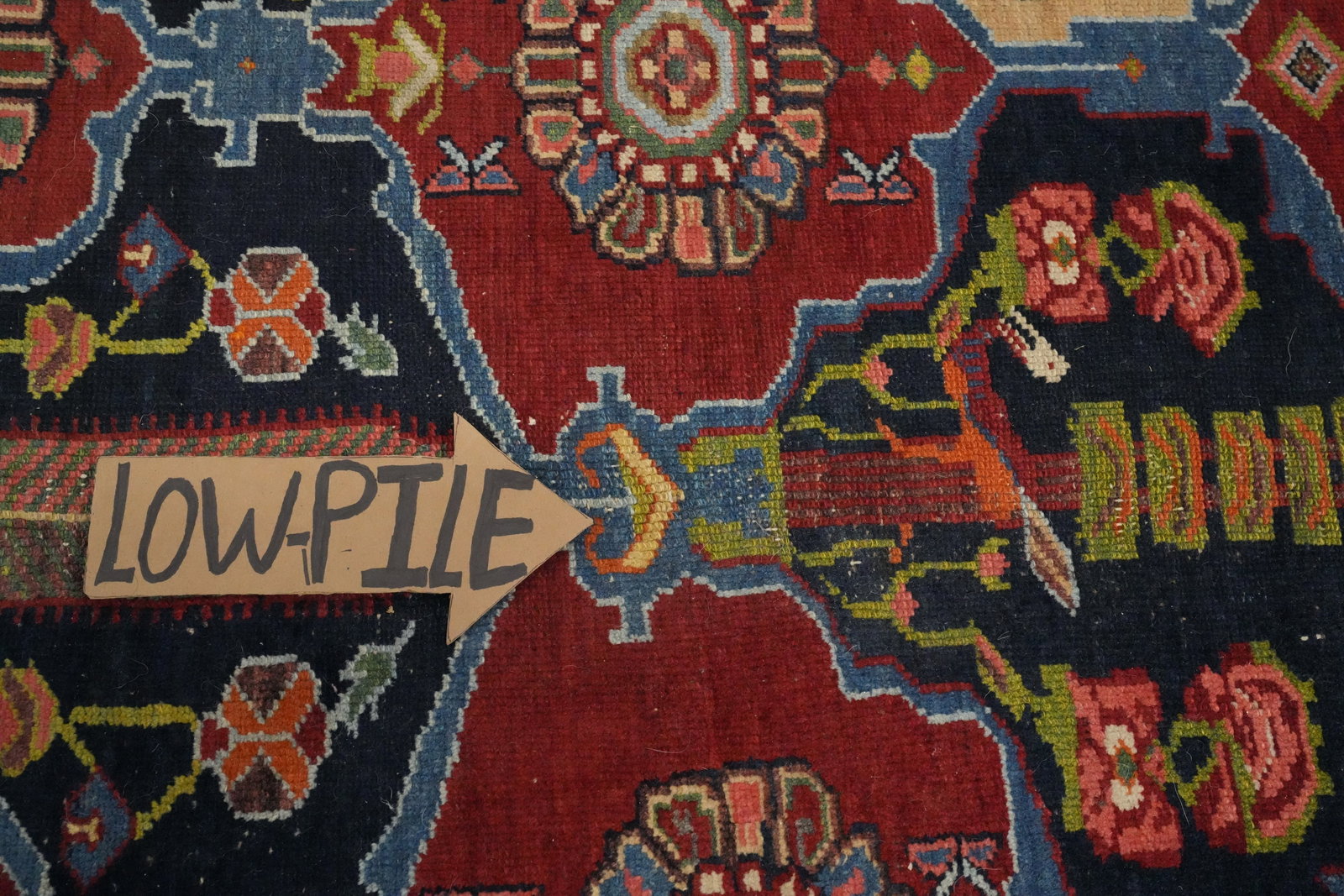 Vegetable Dye Antique Bakhtiari Persian Rug 5x7 - 12