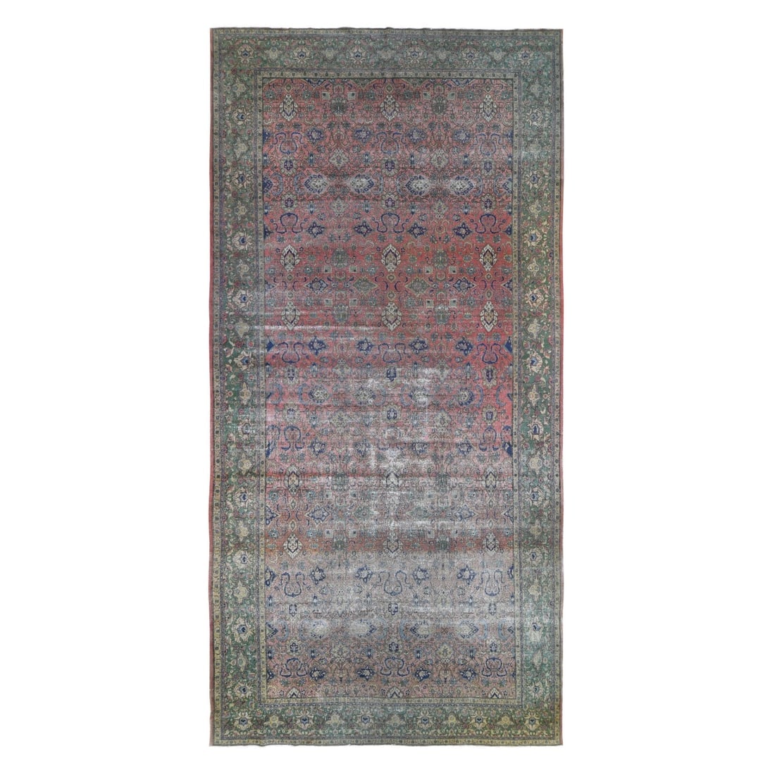 Pink Hand Knotted Antique Turkish Sivas Worn and Distressed, Wool Rug: Title: Pink Hand Knotted Antique Turkish Sivas Worn and Distressed, Wool Rug Description:This is a truly genuine one-of-a-kind. It has been Knotted for months and months in the centuries-old weaving c