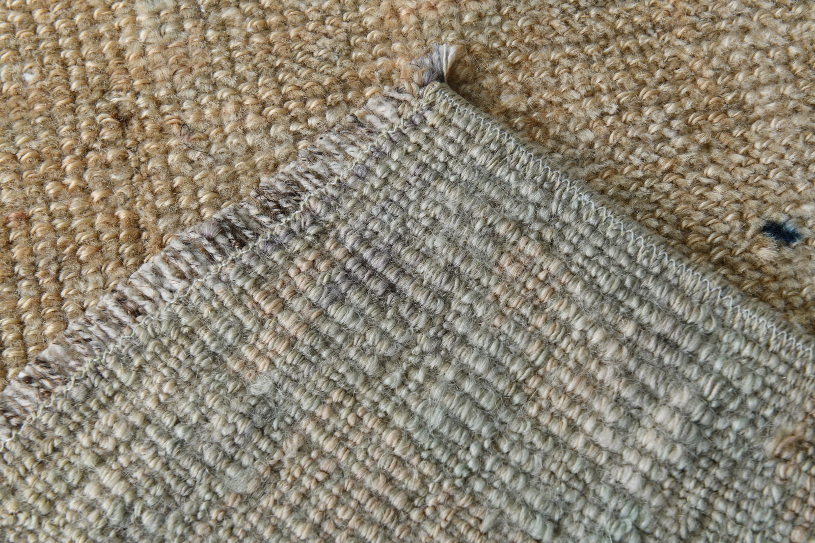 1'4'' x 2'5'' Vintage Wool Runner Rug - 19284 - 12