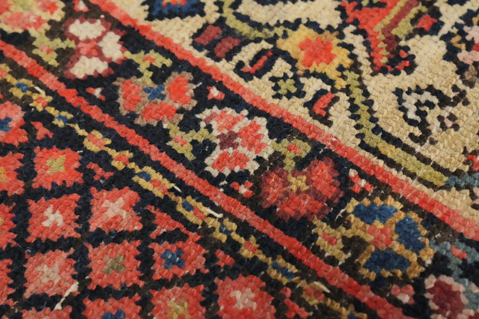 Antique Vegetable Dye Malayer Persian Area Rug 5x13 - 10