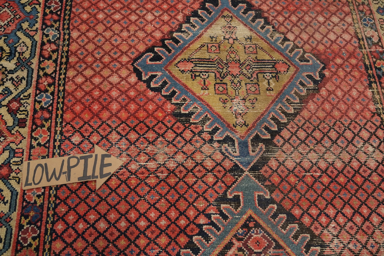 Antique Vegetable Dye Malayer Persian Area Rug 5x13 - 12