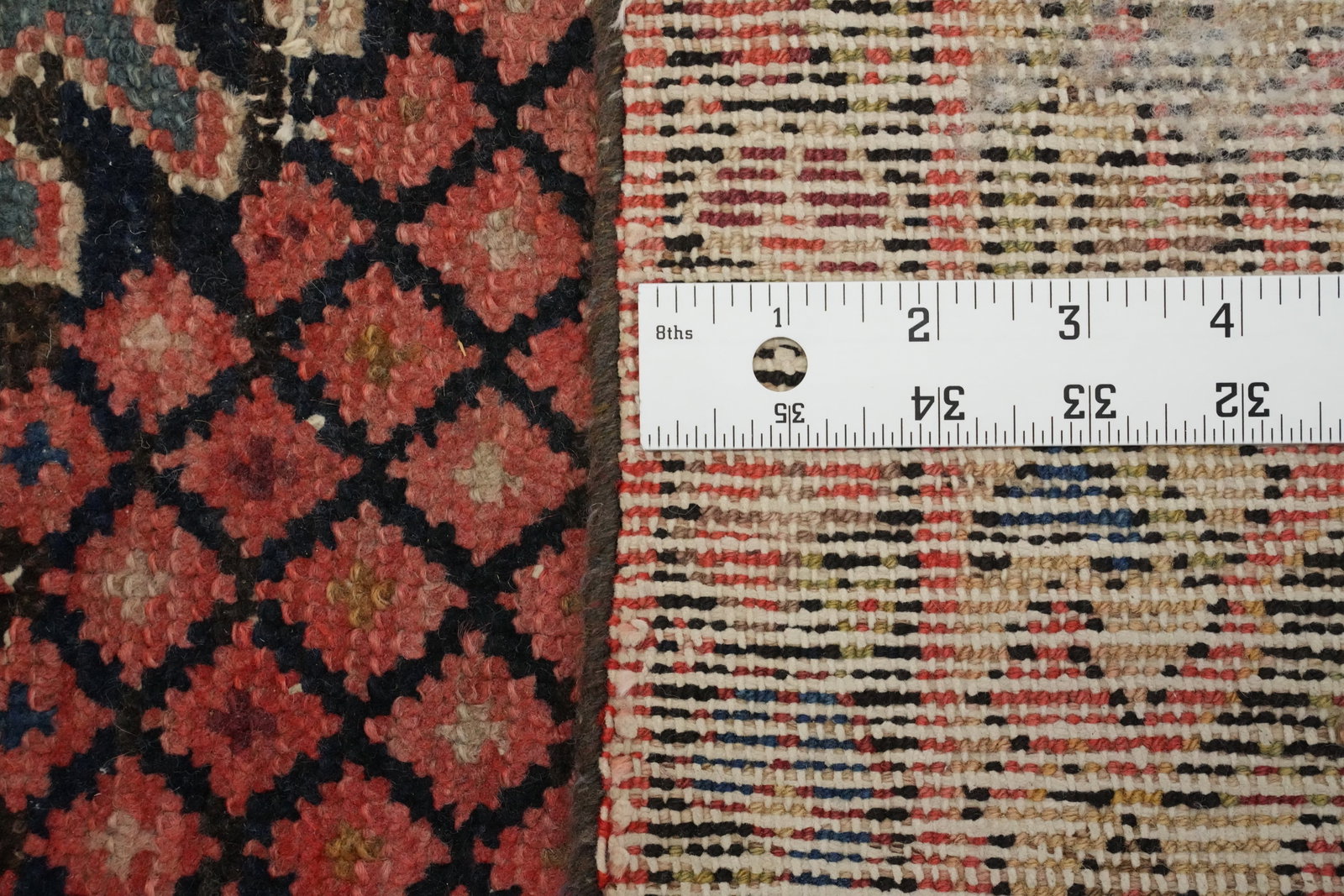 Antique Vegetable Dye Malayer Persian Area Rug 5x13 - 20