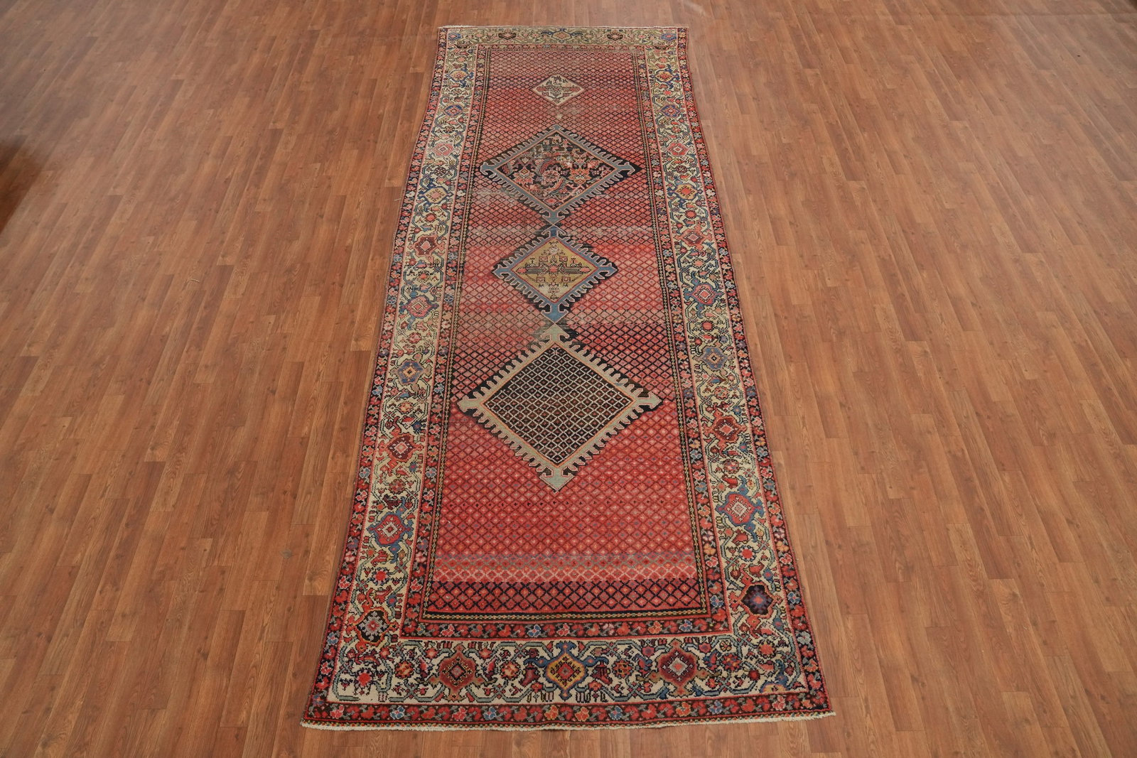 Antique Vegetable Dye Malayer Persian Area Rug 5x13 - 2